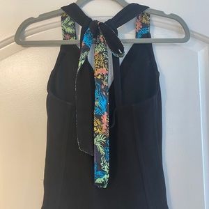 Free people black tank top